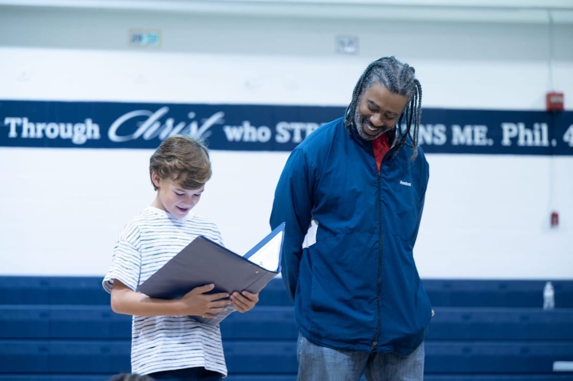 A child at SkyKids, Skycrest’s children’s ministry